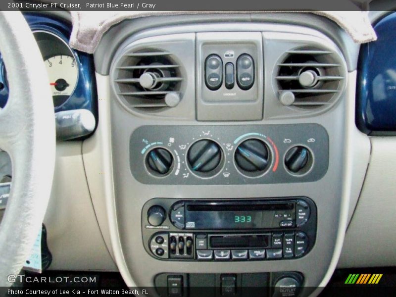 Patriot Blue Pearl / Gray 2001 Chrysler PT Cruiser