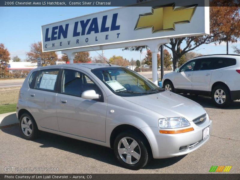 Cosmic Silver / Charcoal 2006 Chevrolet Aveo LS Hatchback