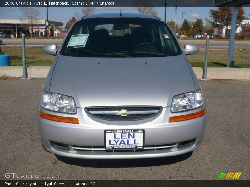 Cosmic Silver / Charcoal 2006 Chevrolet Aveo LS Hatchback