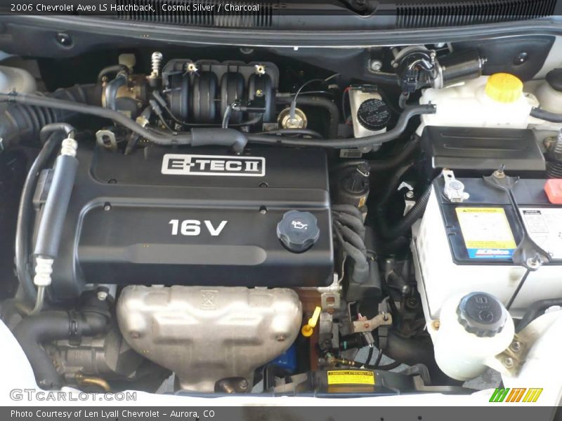 Cosmic Silver / Charcoal 2006 Chevrolet Aveo LS Hatchback