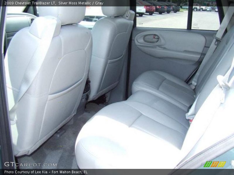 Silver Moss Metallic / Gray 2009 Chevrolet TrailBlazer LT