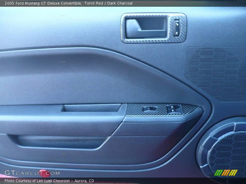 Torch Red / Dark Charcoal 2005 Ford Mustang GT Deluxe Convertible