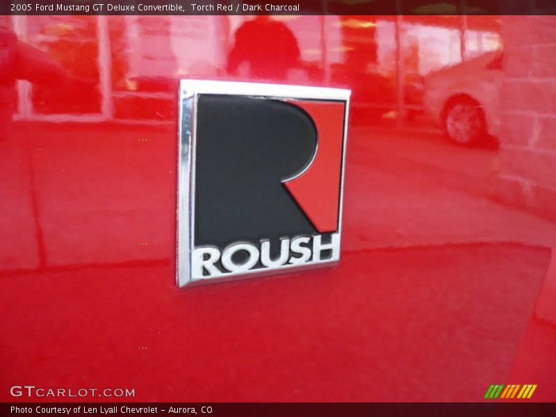 Torch Red / Dark Charcoal 2005 Ford Mustang GT Deluxe Convertible