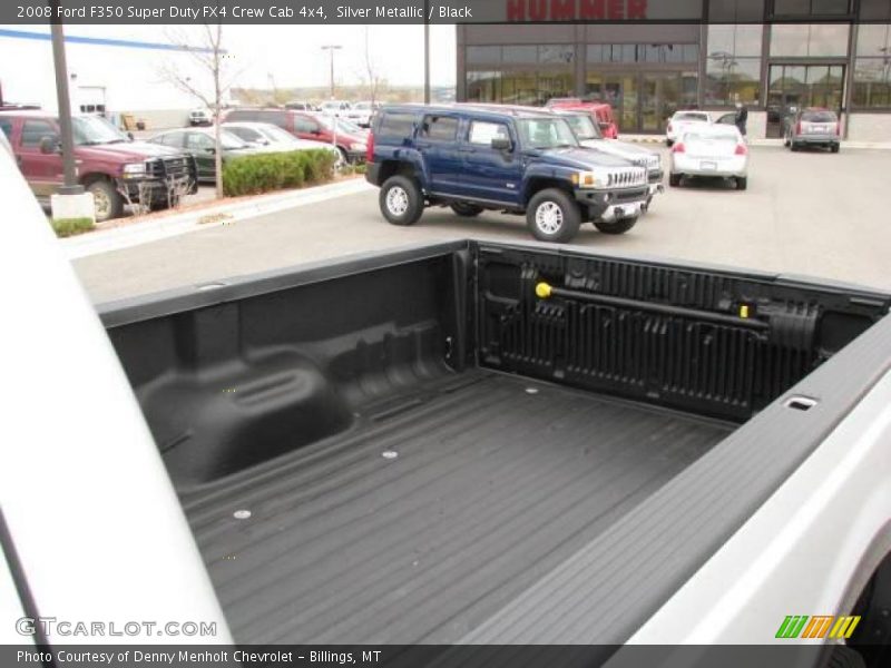 Silver Metallic / Black 2008 Ford F350 Super Duty FX4 Crew Cab 4x4
