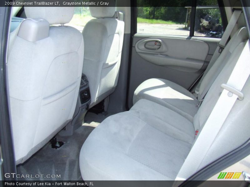 Graystone Metallic / Gray 2009 Chevrolet TrailBlazer LT