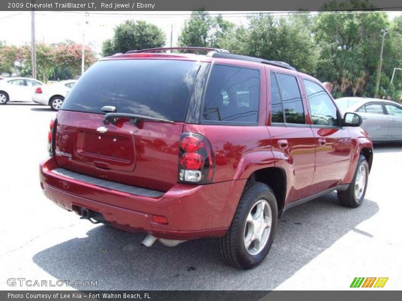 Red Jewel / Ebony 2009 Chevrolet TrailBlazer LT