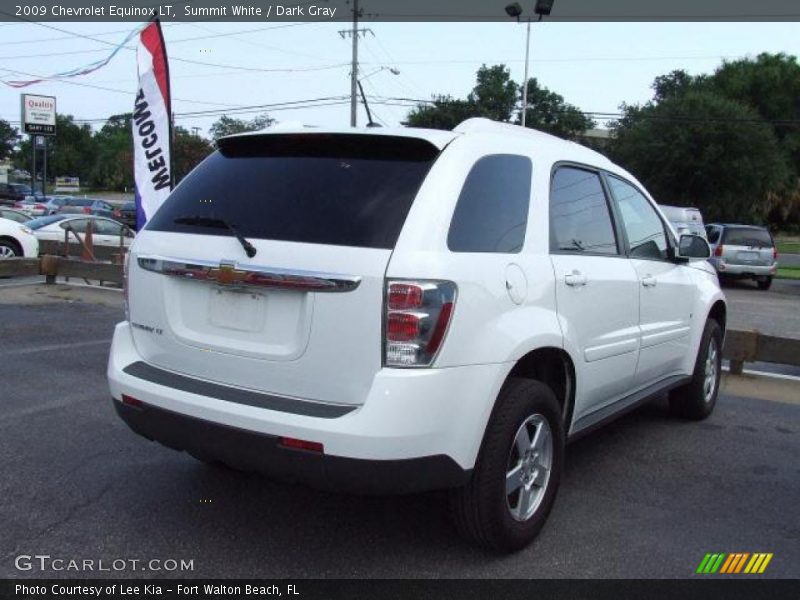 Summit White / Dark Gray 2009 Chevrolet Equinox LT