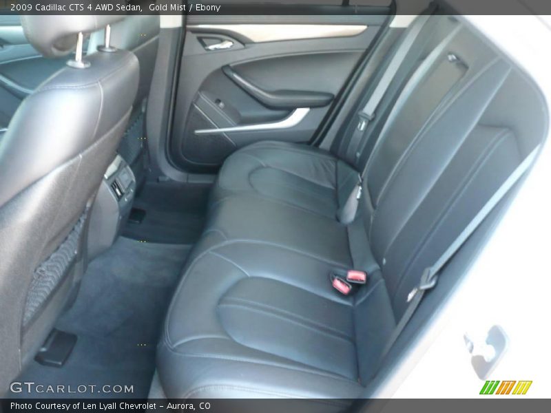 Gold Mist / Ebony 2009 Cadillac CTS 4 AWD Sedan