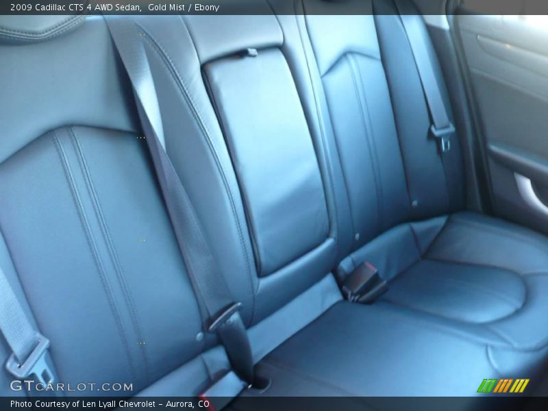 Gold Mist / Ebony 2009 Cadillac CTS 4 AWD Sedan