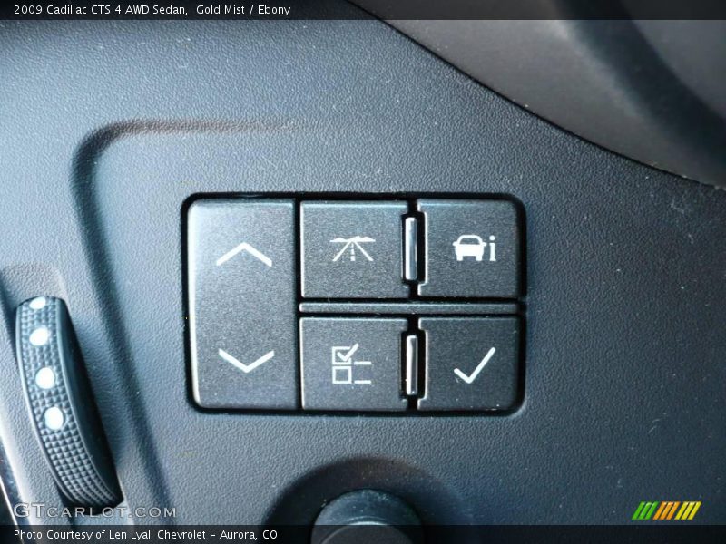 Gold Mist / Ebony 2009 Cadillac CTS 4 AWD Sedan