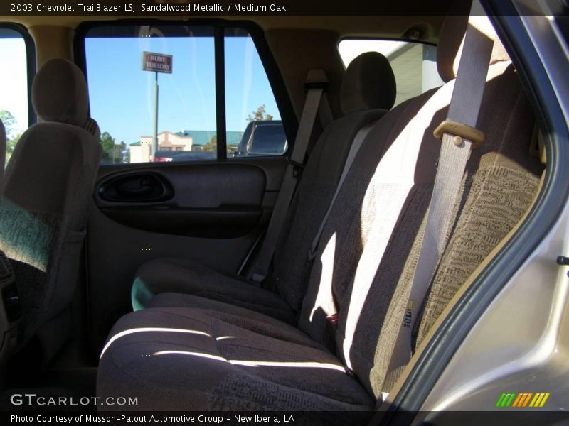 Sandalwood Metallic / Medium Oak 2003 Chevrolet TrailBlazer LS