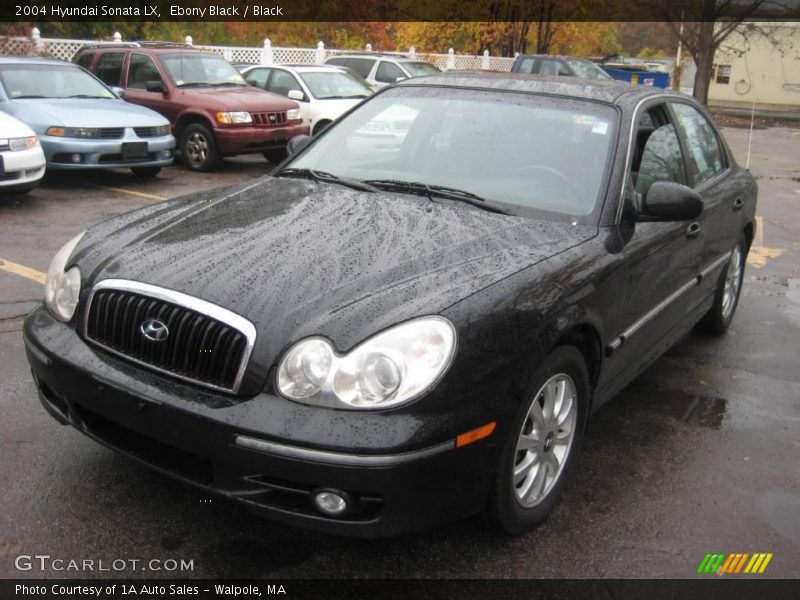 Ebony Black / Black 2004 Hyundai Sonata LX