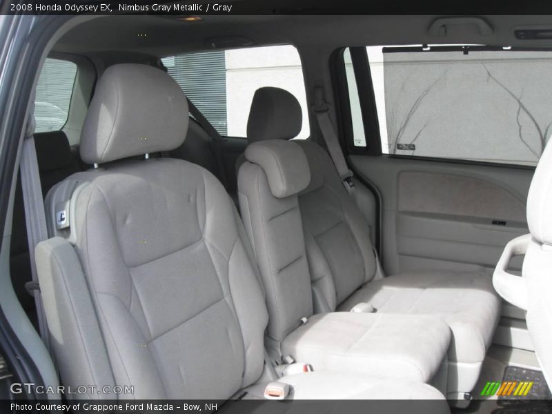 Nimbus Gray Metallic / Gray 2008 Honda Odyssey EX