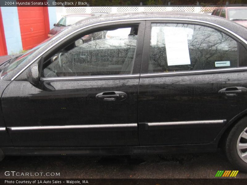 Ebony Black / Black 2004 Hyundai Sonata LX