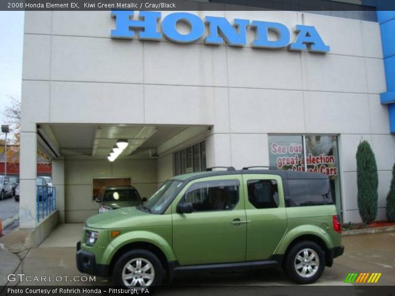 Kiwi Green Metallic / Gray/Black 2008 Honda Element EX