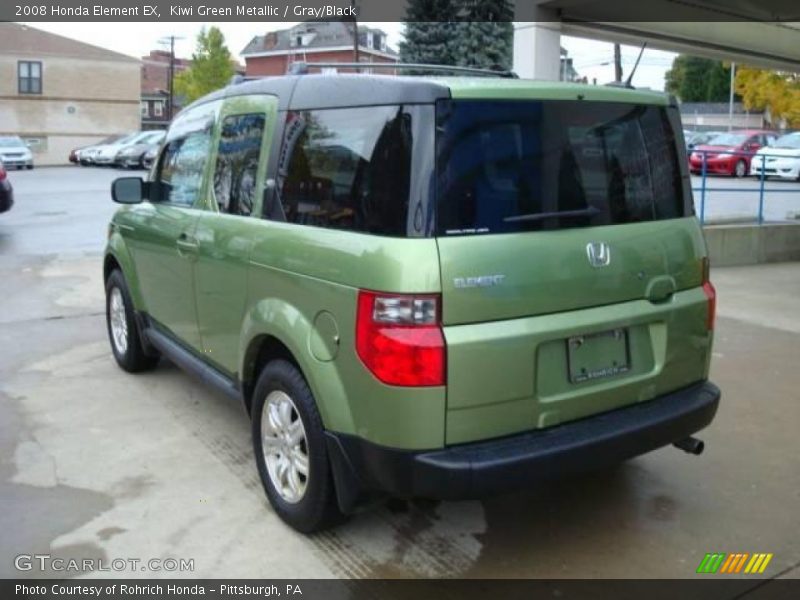 Kiwi Green Metallic / Gray/Black 2008 Honda Element EX