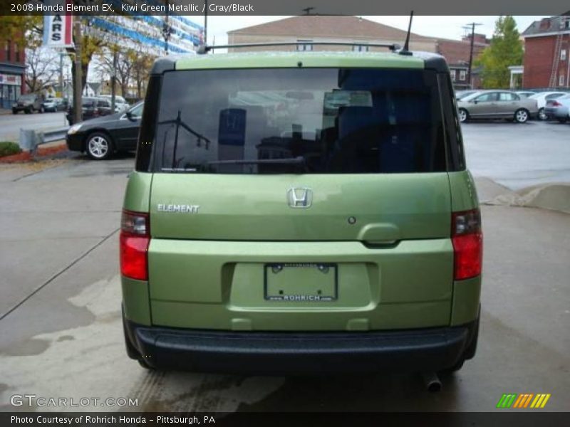 Kiwi Green Metallic / Gray/Black 2008 Honda Element EX