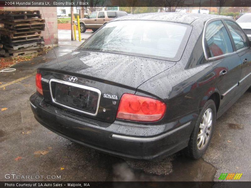 Ebony Black / Black 2004 Hyundai Sonata LX