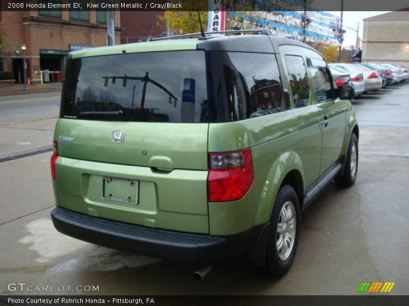 Kiwi Green Metallic / Gray/Black 2008 Honda Element EX