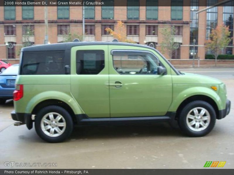 Kiwi Green Metallic / Gray/Black 2008 Honda Element EX