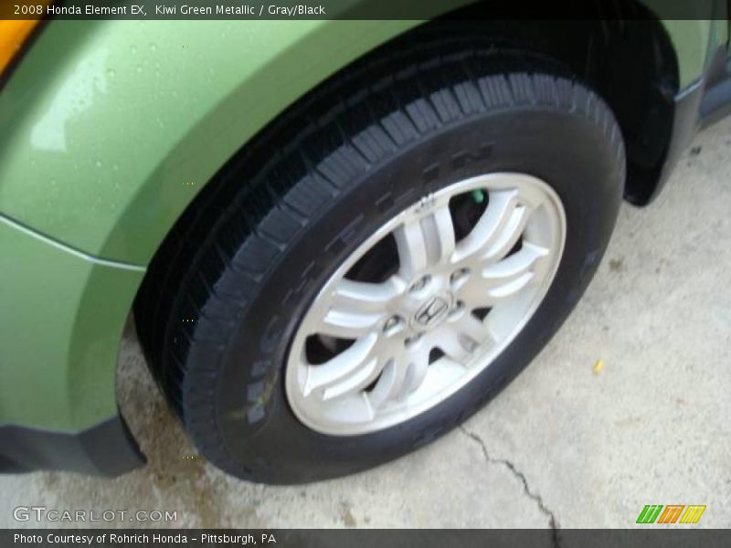 Kiwi Green Metallic / Gray/Black 2008 Honda Element EX