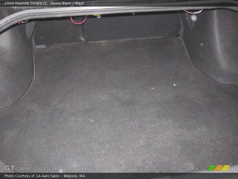 Ebony Black / Black 2004 Hyundai Sonata LX