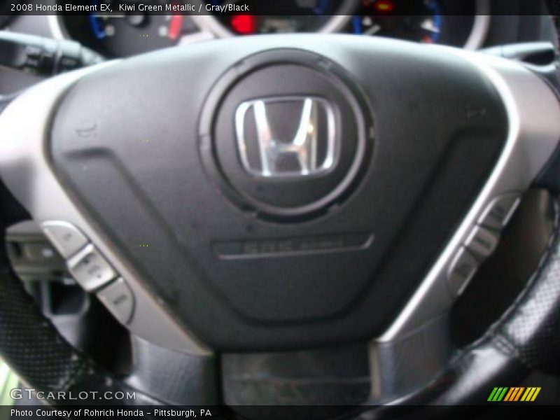 Kiwi Green Metallic / Gray/Black 2008 Honda Element EX