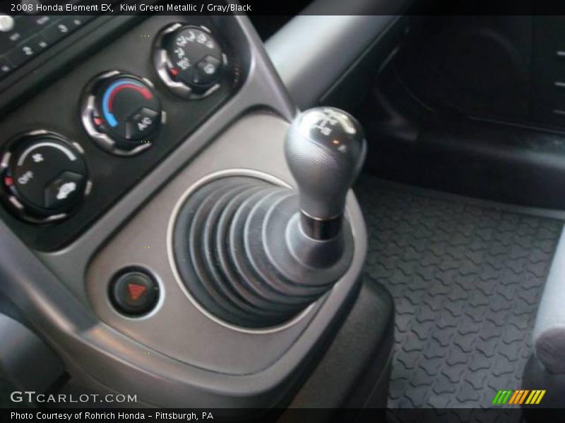 Kiwi Green Metallic / Gray/Black 2008 Honda Element EX