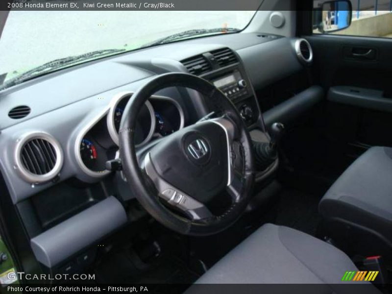 Kiwi Green Metallic / Gray/Black 2008 Honda Element EX