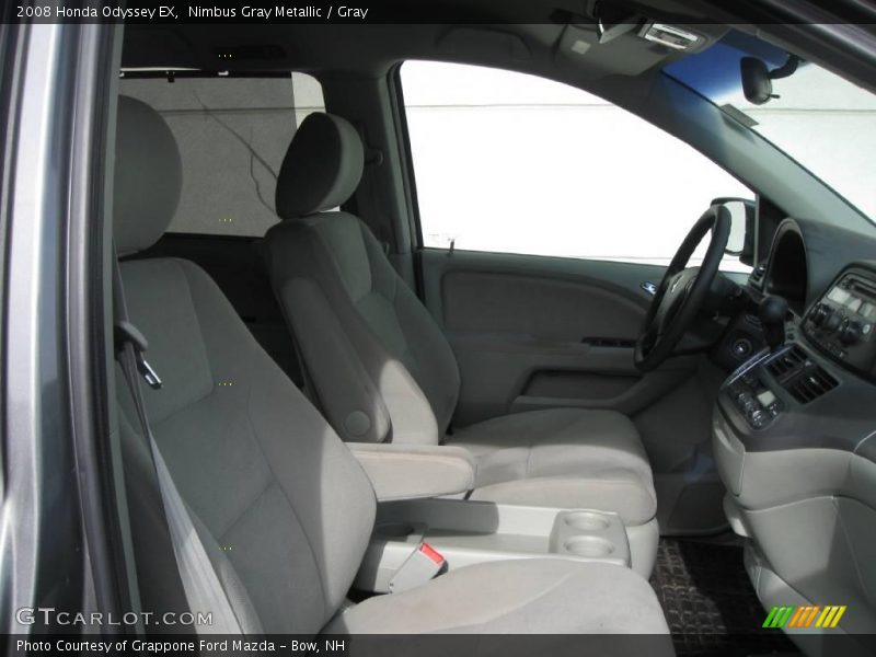 Nimbus Gray Metallic / Gray 2008 Honda Odyssey EX