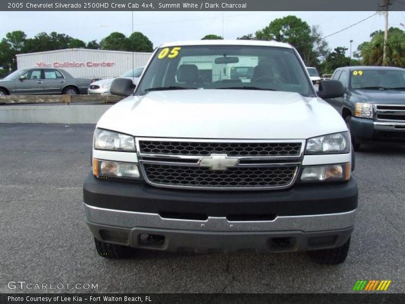 Summit White / Dark Charcoal 2005 Chevrolet Silverado 2500HD Crew Cab 4x4