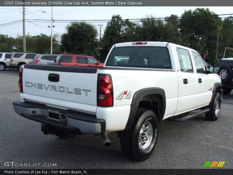 Summit White / Dark Charcoal 2005 Chevrolet Silverado 2500HD Crew Cab 4x4