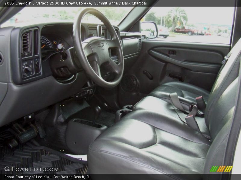 Summit White / Dark Charcoal 2005 Chevrolet Silverado 2500HD Crew Cab 4x4
