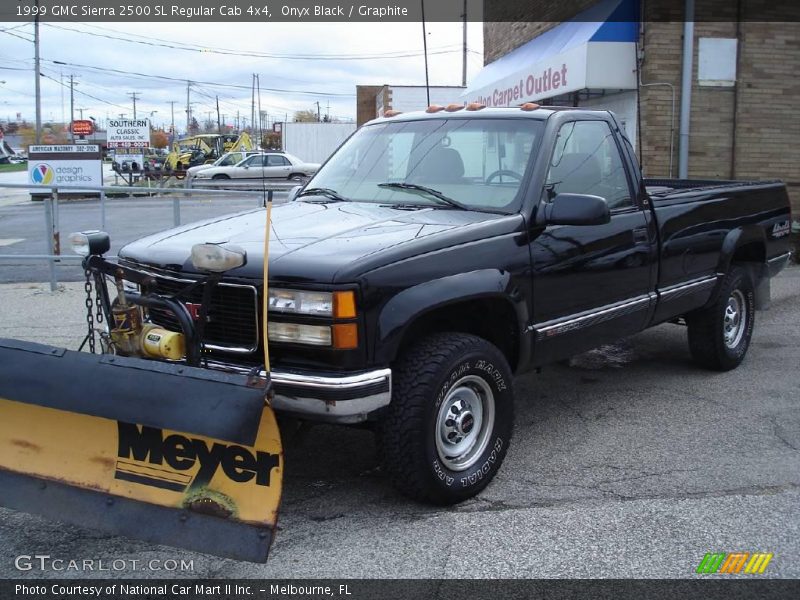 Onyx Black / Graphite 1999 GMC Sierra 2500 SL Regular Cab 4x4