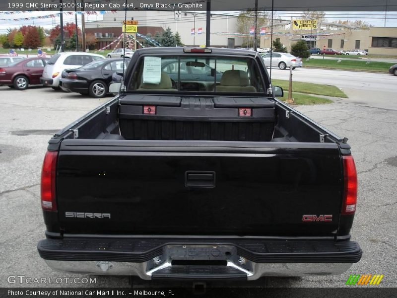 Onyx Black / Graphite 1999 GMC Sierra 2500 SL Regular Cab 4x4