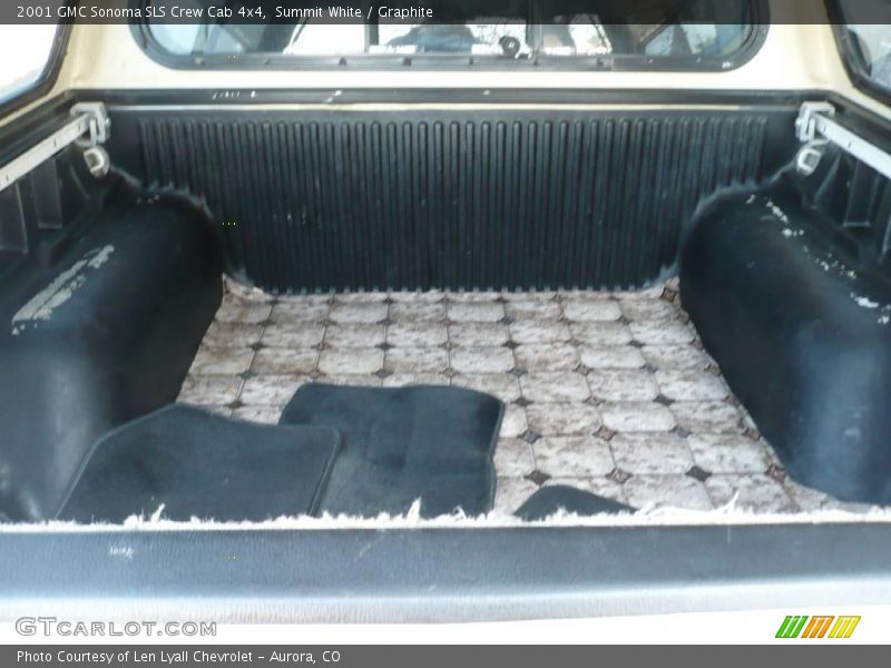 Summit White / Graphite 2001 GMC Sonoma SLS Crew Cab 4x4