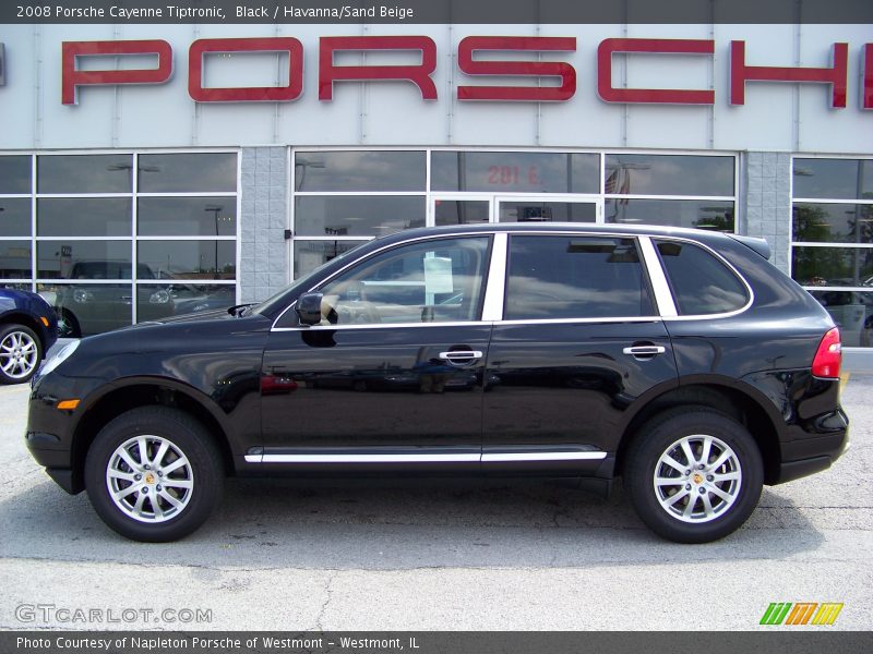 Black / Havanna/Sand Beige 2008 Porsche Cayenne Tiptronic