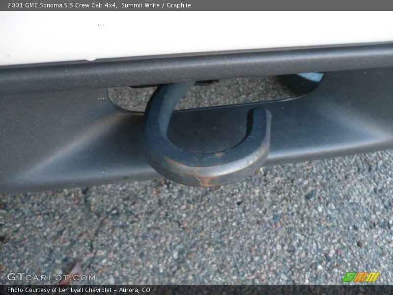 Summit White / Graphite 2001 GMC Sonoma SLS Crew Cab 4x4