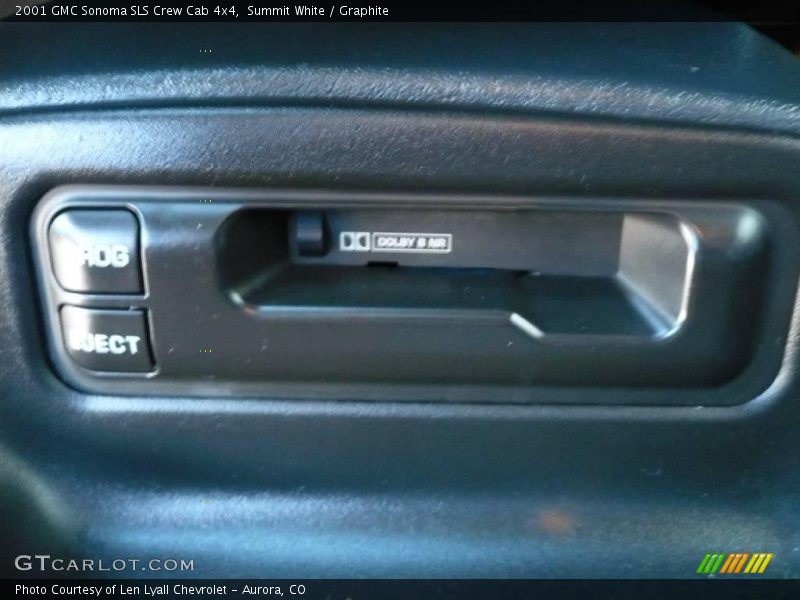 Summit White / Graphite 2001 GMC Sonoma SLS Crew Cab 4x4
