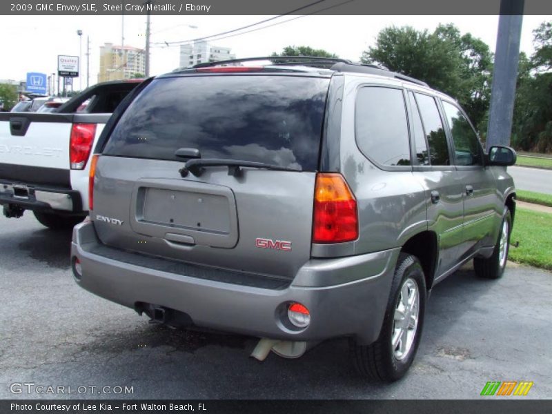 Steel Gray Metallic / Ebony 2009 GMC Envoy SLE
