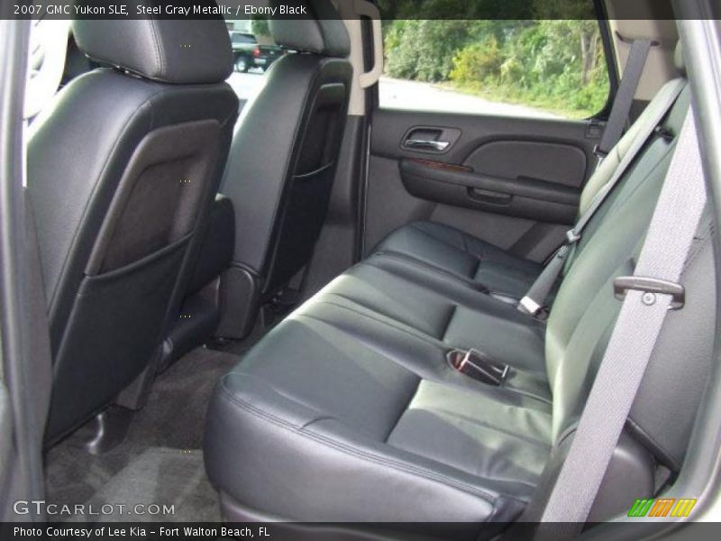 Steel Gray Metallic / Ebony Black 2007 GMC Yukon SLE