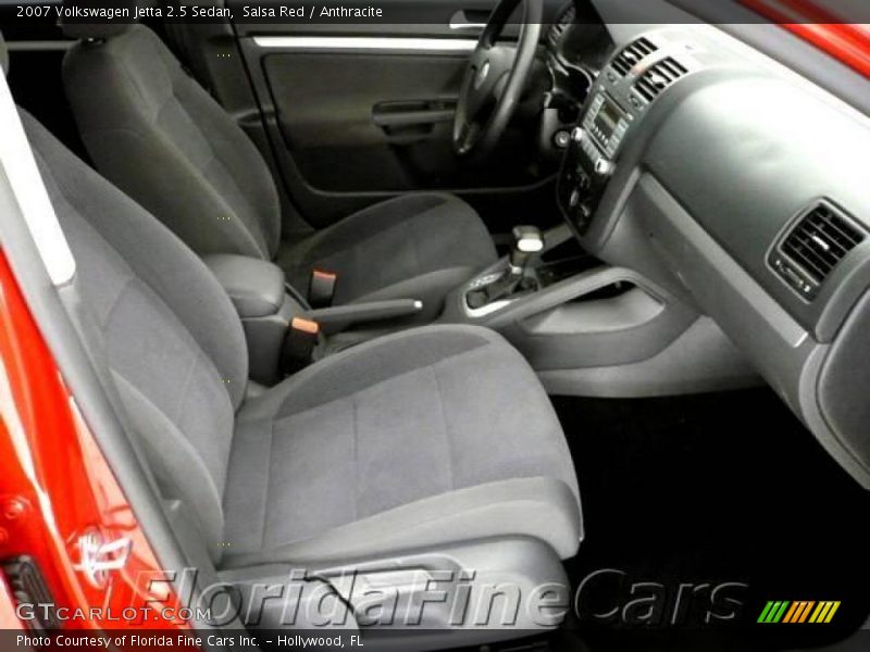 Salsa Red / Anthracite 2007 Volkswagen Jetta 2.5 Sedan