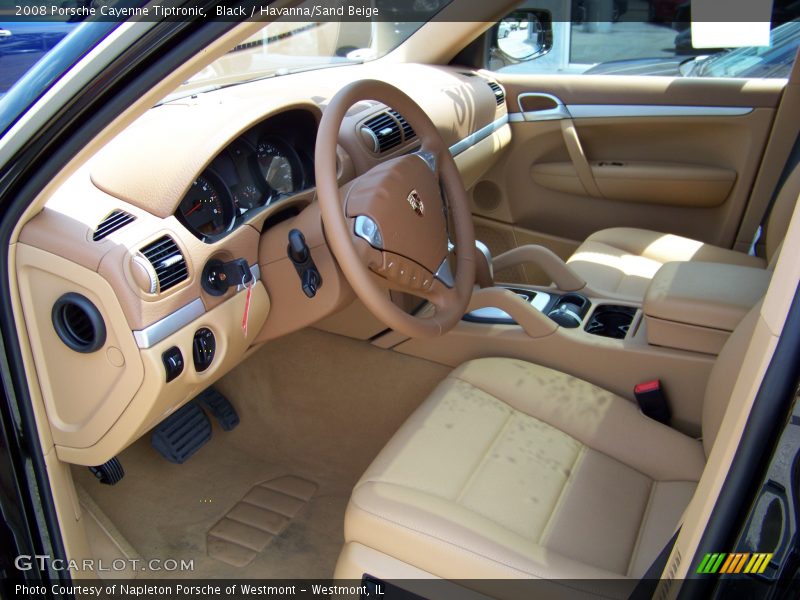 Black / Havanna/Sand Beige 2008 Porsche Cayenne Tiptronic