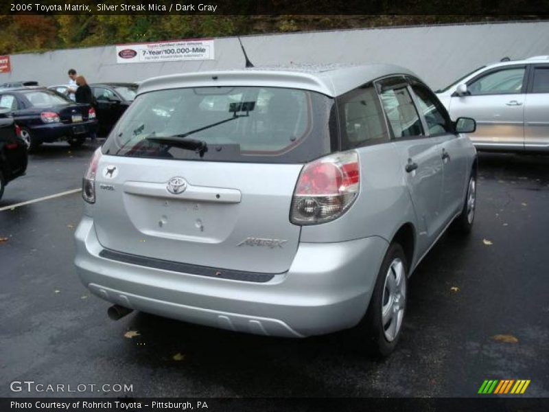 Silver Streak Mica / Dark Gray 2006 Toyota Matrix