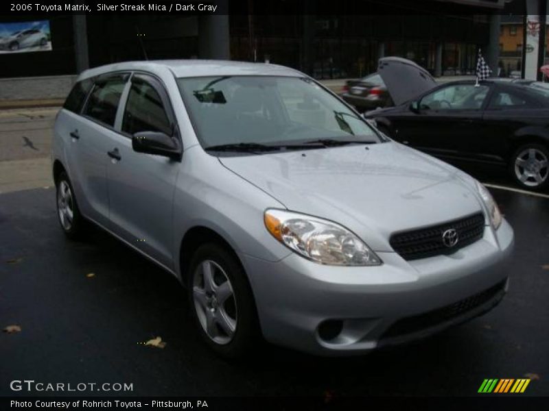 Silver Streak Mica / Dark Gray 2006 Toyota Matrix