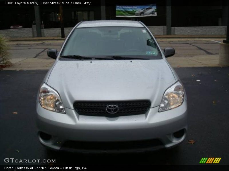 Silver Streak Mica / Dark Gray 2006 Toyota Matrix