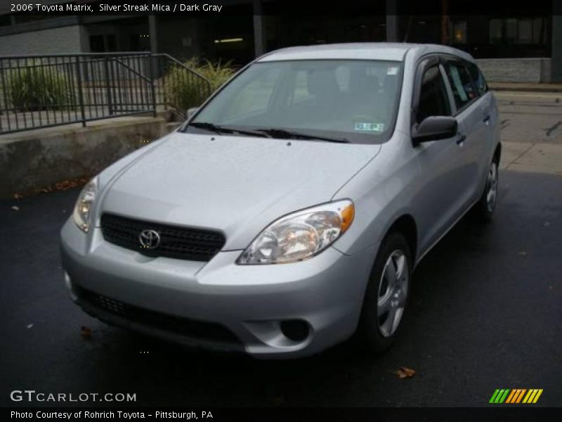 Silver Streak Mica / Dark Gray 2006 Toyota Matrix