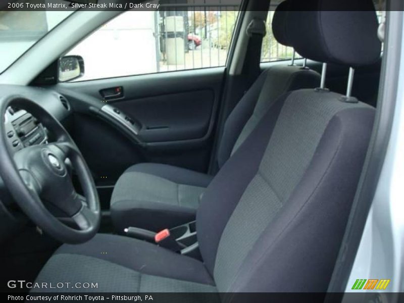 Silver Streak Mica / Dark Gray 2006 Toyota Matrix