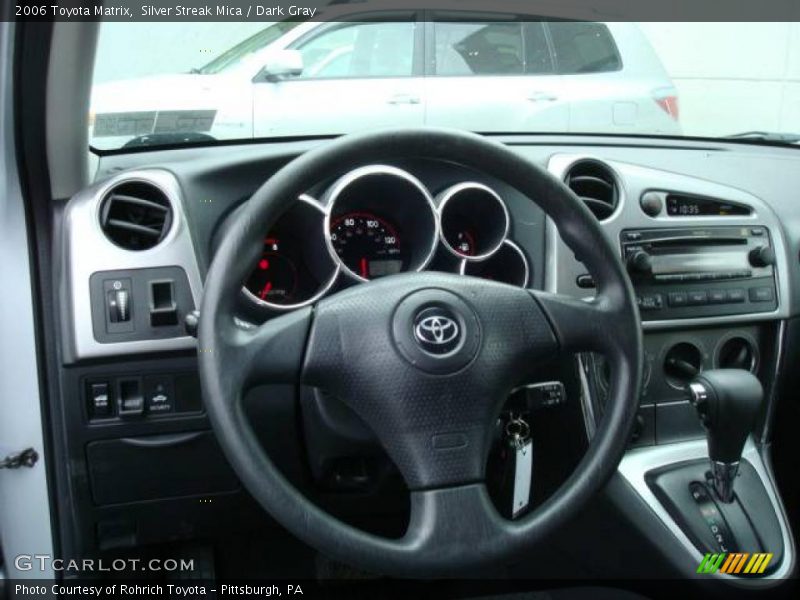 Silver Streak Mica / Dark Gray 2006 Toyota Matrix