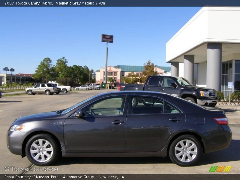 Magnetic Gray Metallic / Ash 2007 Toyota Camry Hybrid